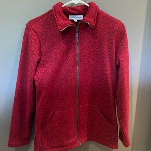 Long sleeve red jacket